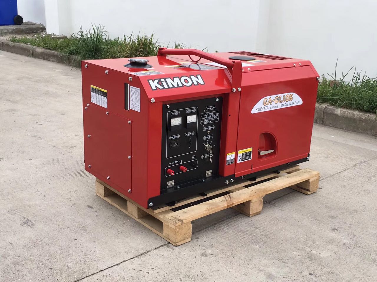 久保田柴油發(fā)電機(jī) 6KW單相 GL106